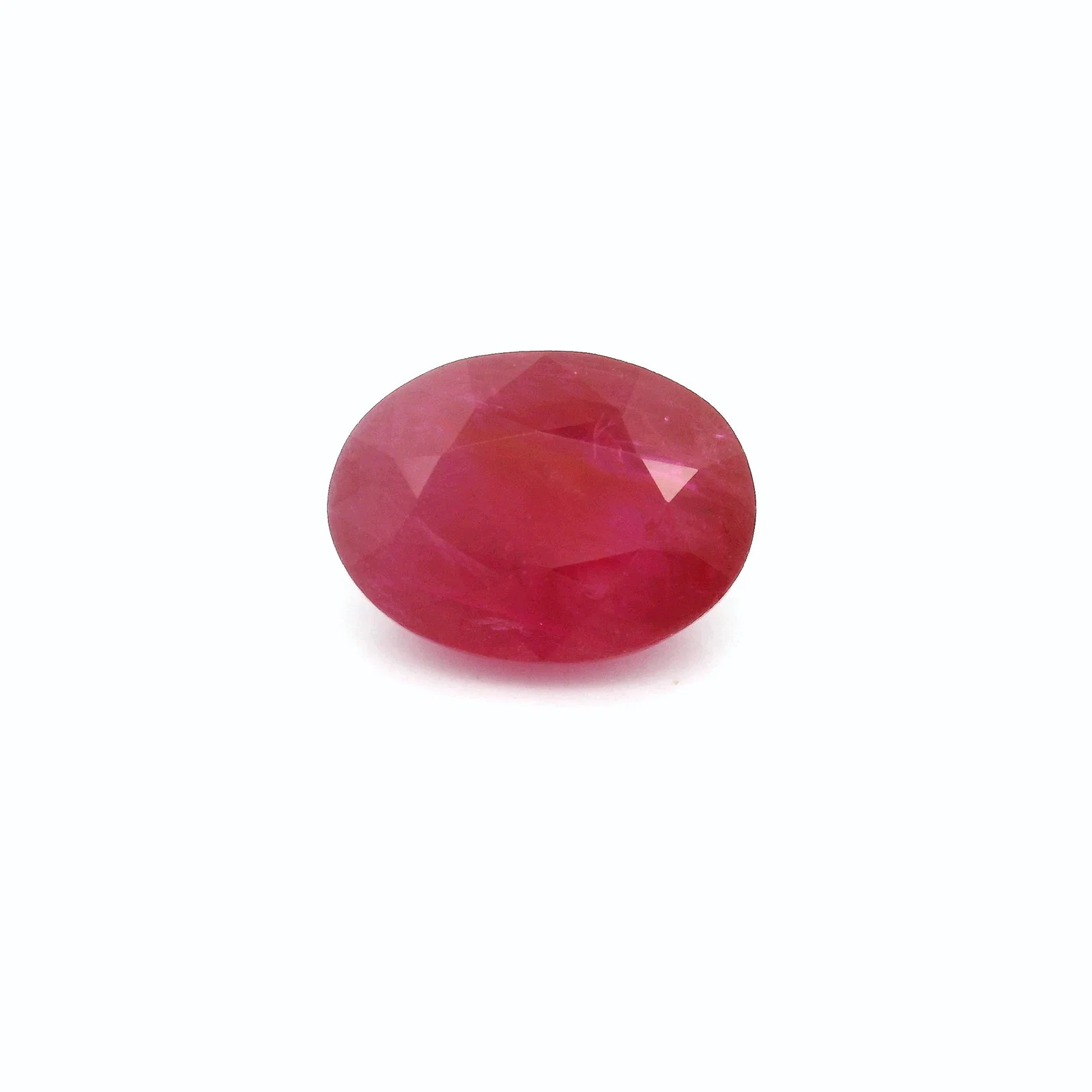 3.07 Karat Oval Ruby