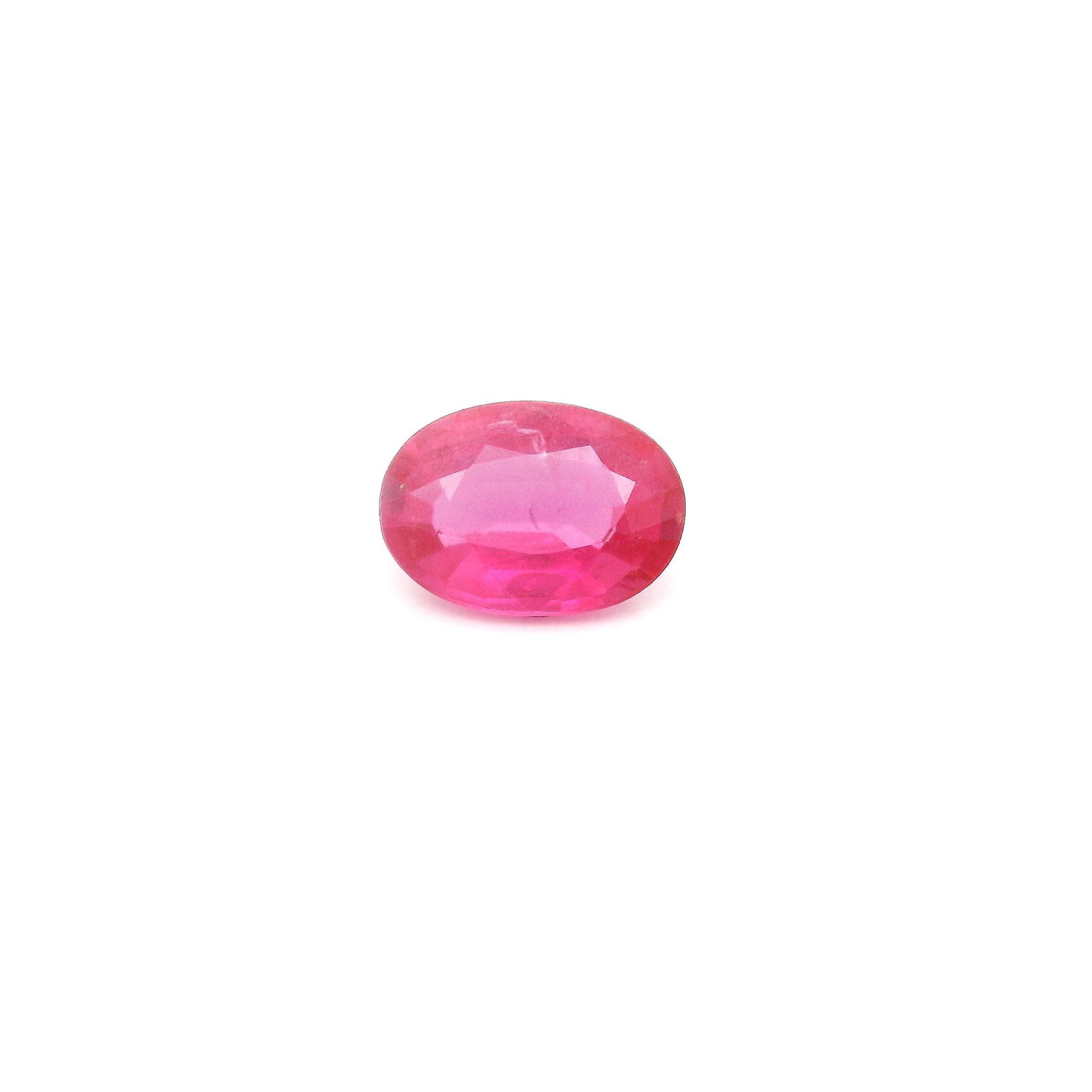 0.77 Karat Oval Ruby