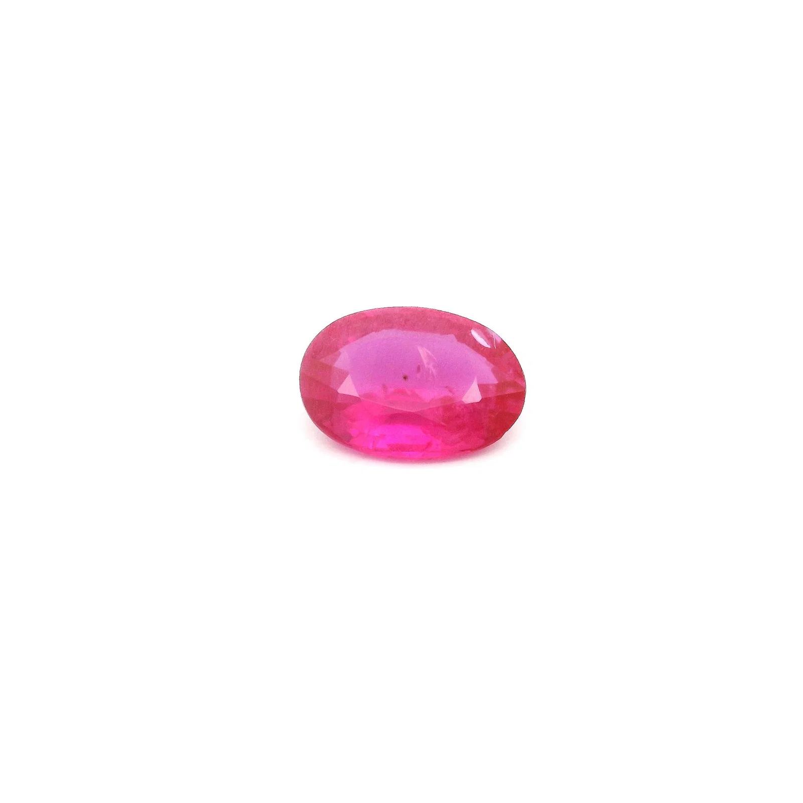0.75 Karat Oval Ruby