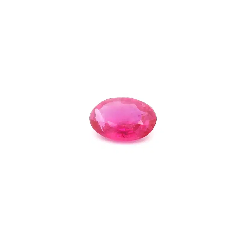 0.78 Carat Oval Ruby