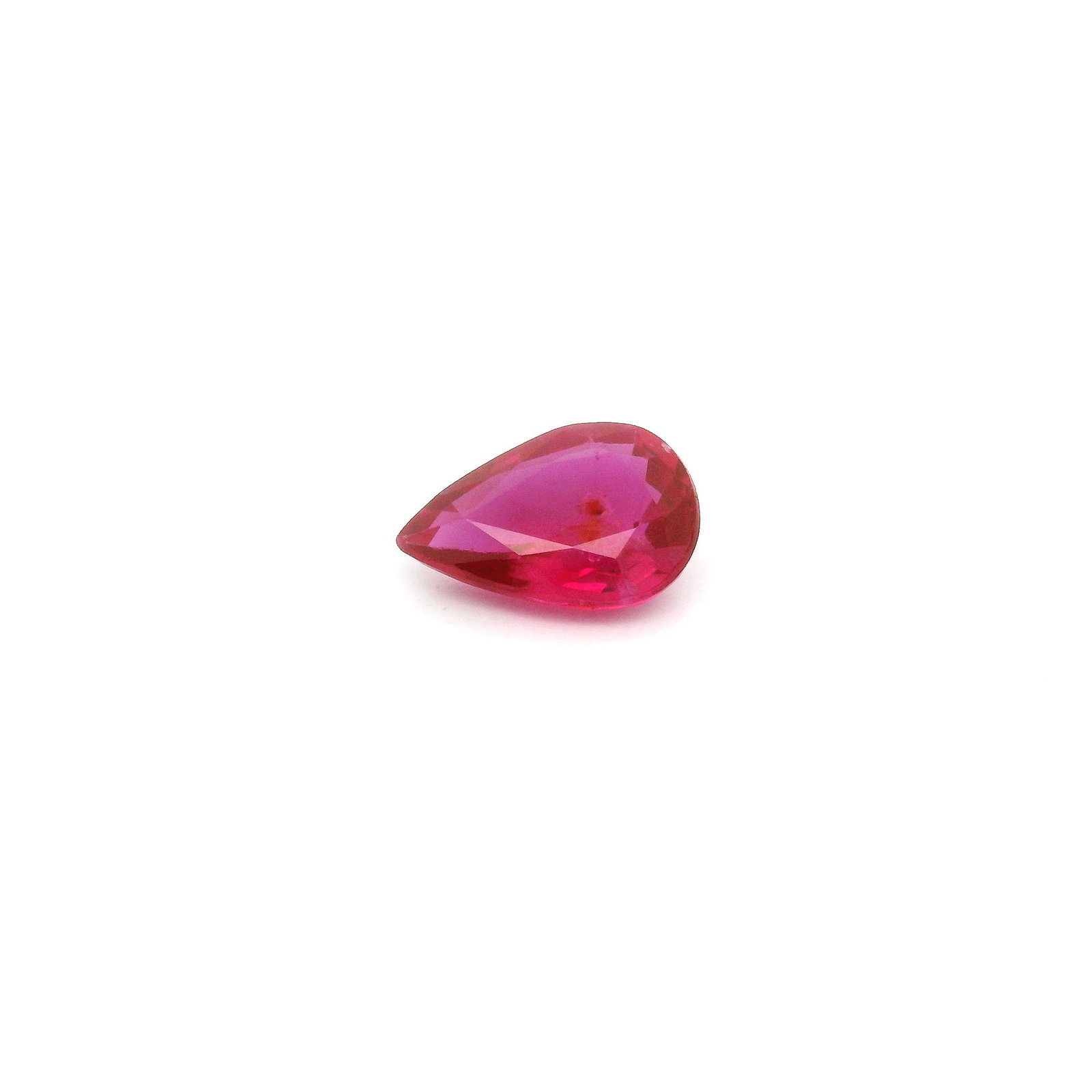 0.68 Carats Poire Ruby