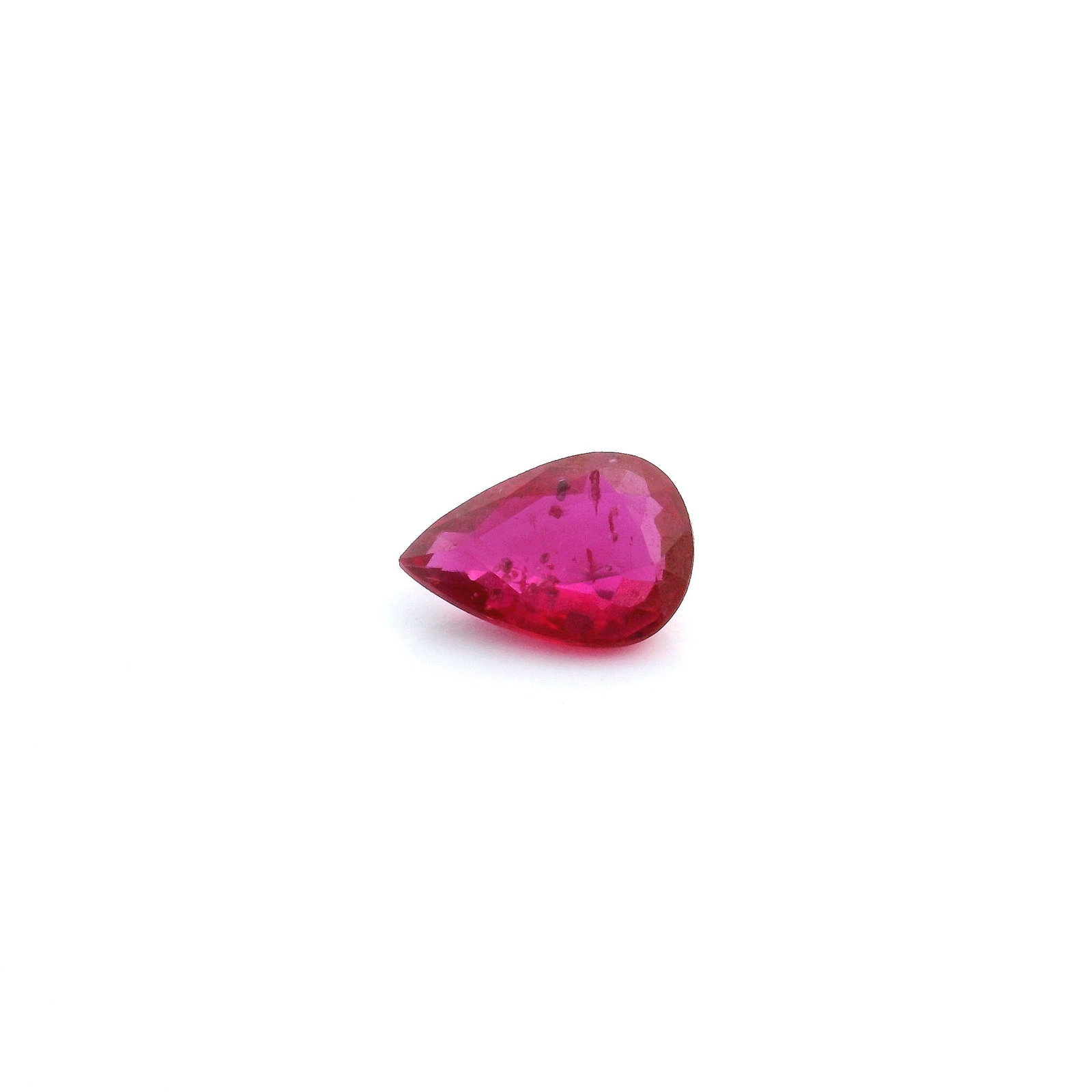 0.61 Carats Poire Ruby