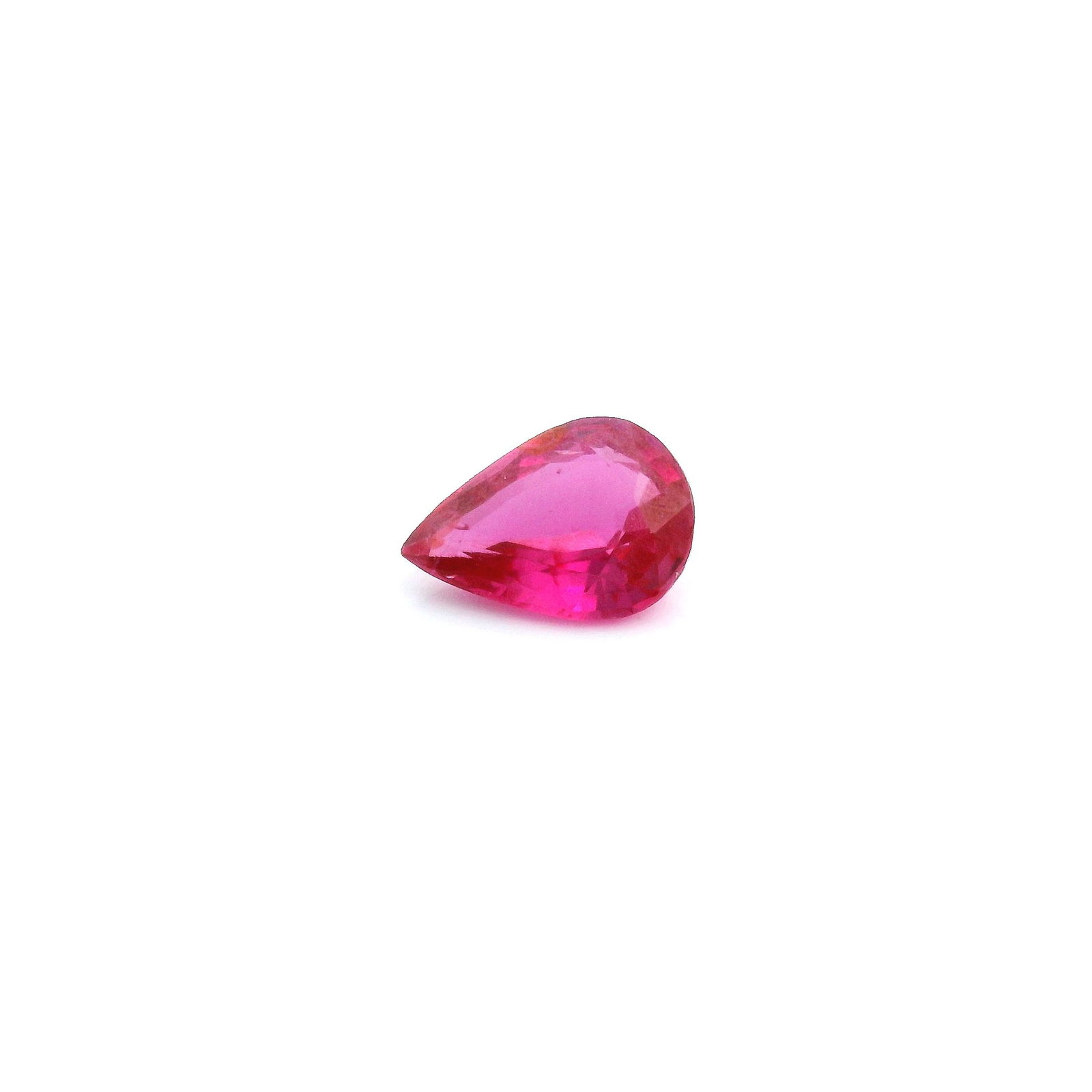 0.68 Carats Poire Ruby