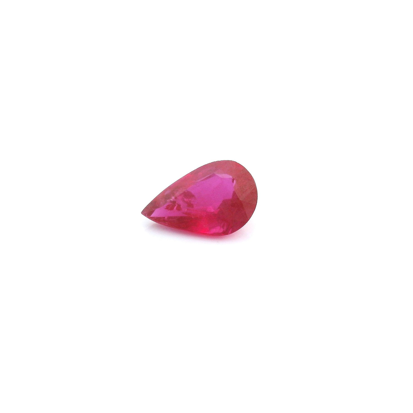 0.63 Carats Poire Ruby