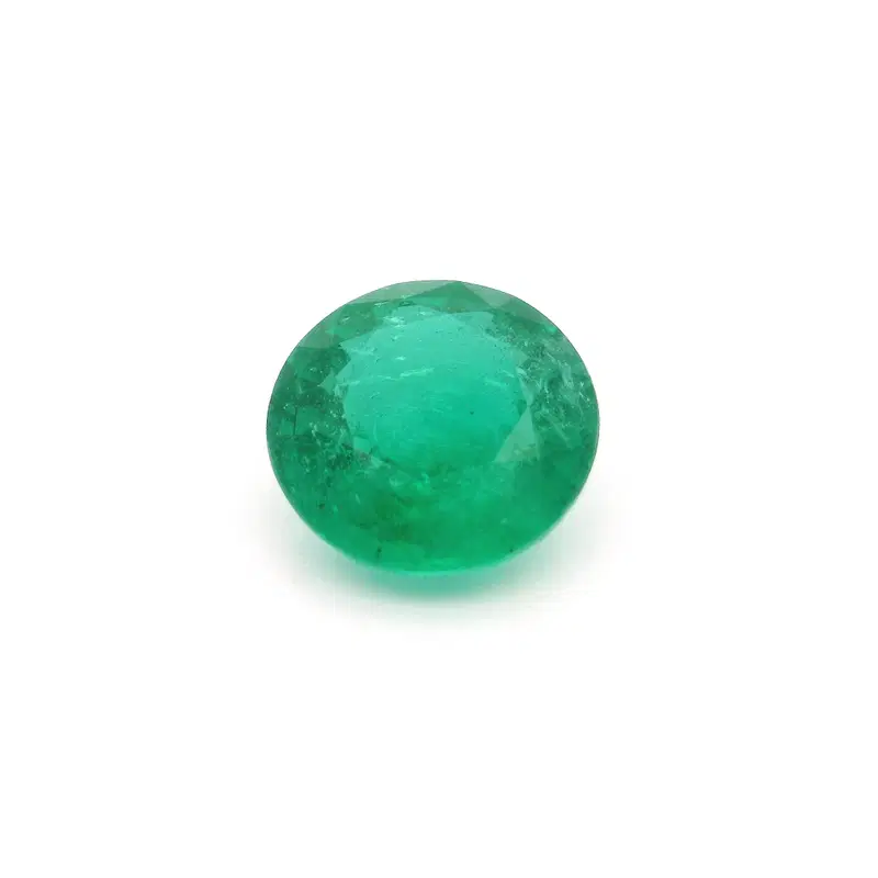 2.83 Carat Round Emerald