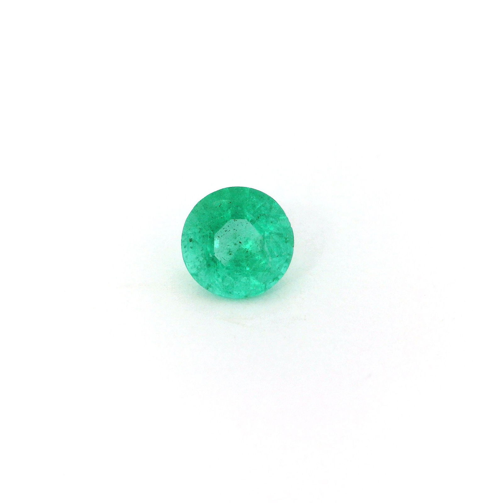 0.75 Carat Round Emerald
