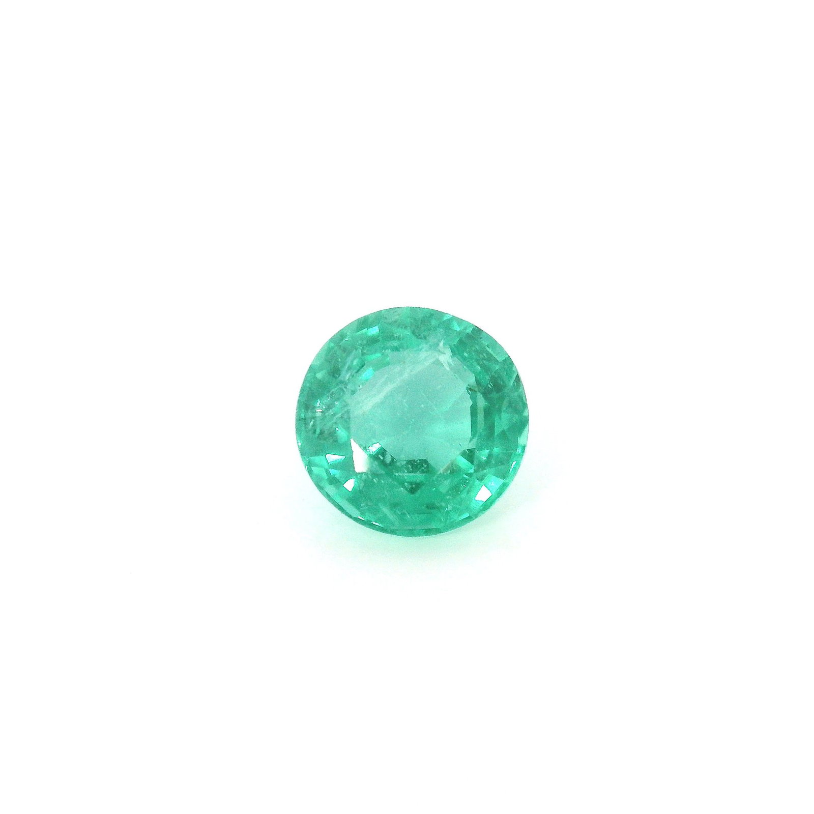 1.60 Carat Round Emerald