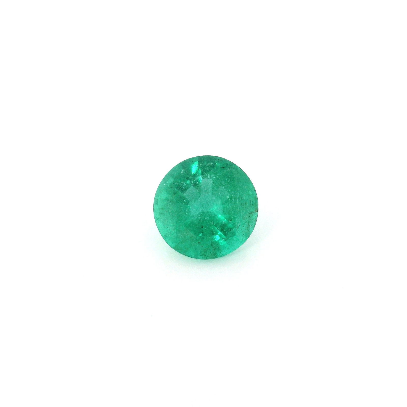 1.08 Carat Round Emerald