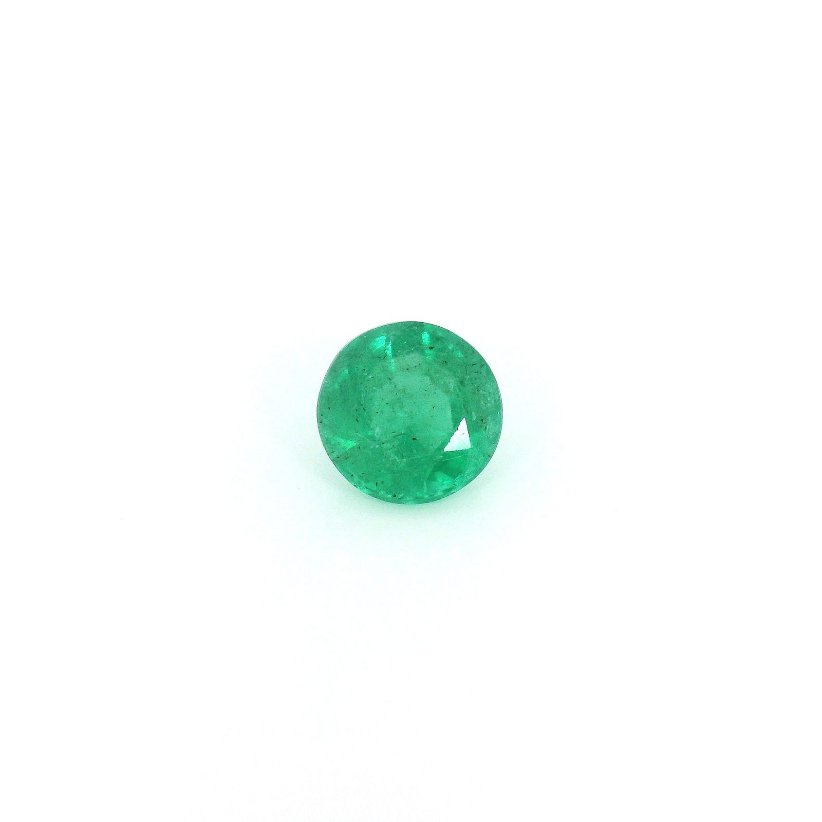 0.68 Carat Round Emerald