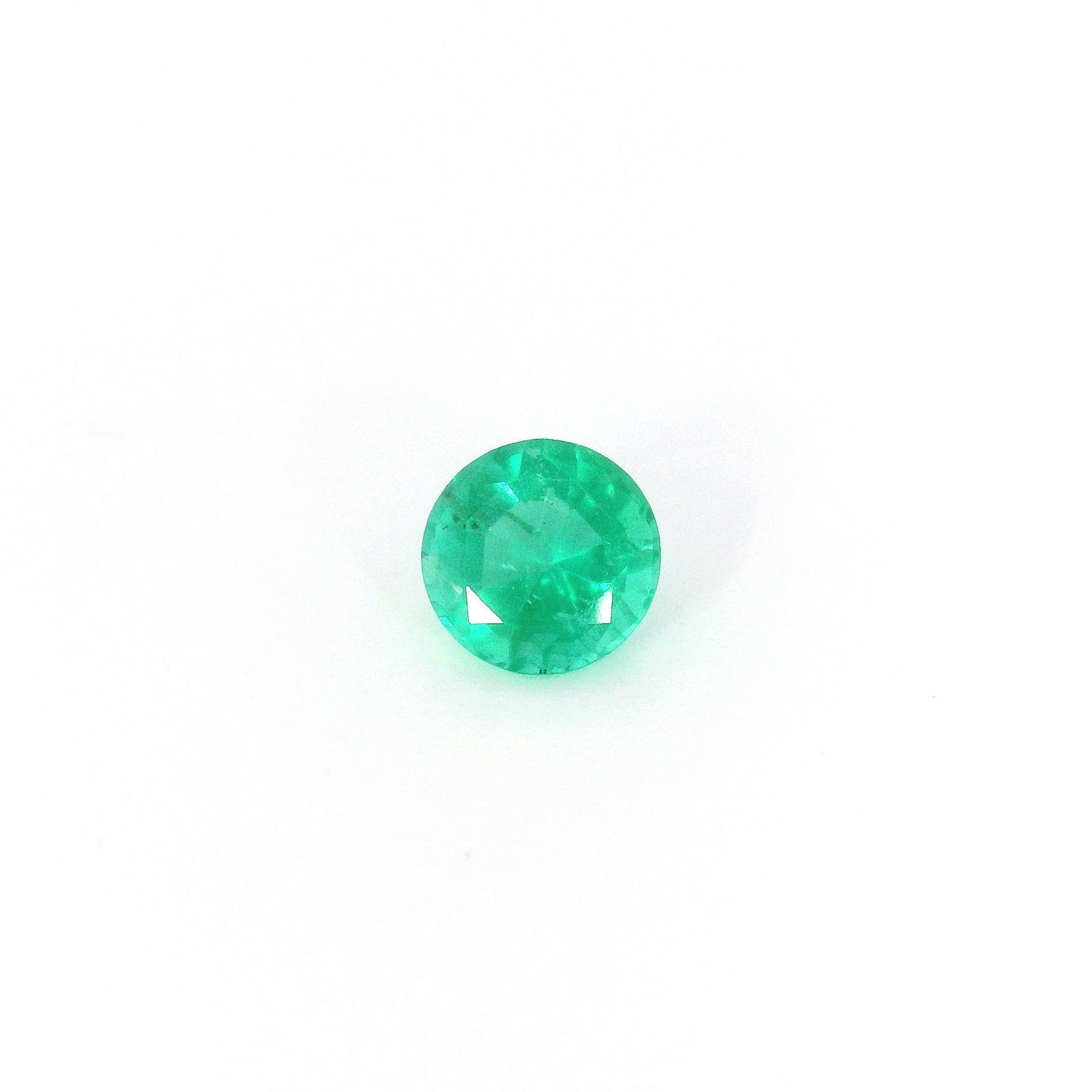 0.63 Carat Round Emerald