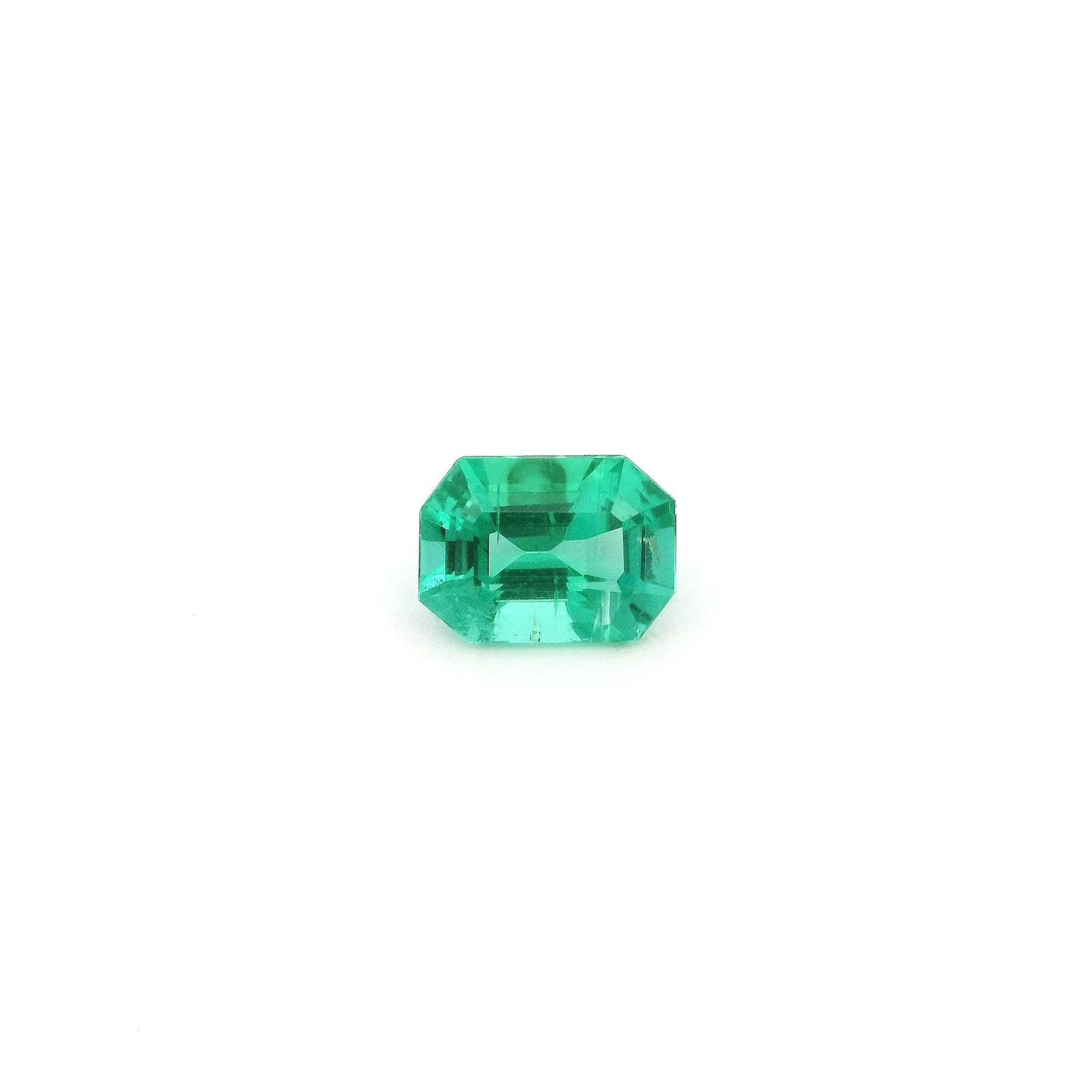 0.73 Karat Octagon Emerald