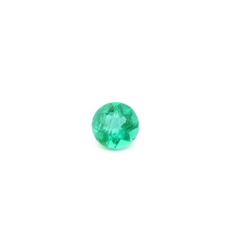 0.55 Carat Round Emerald