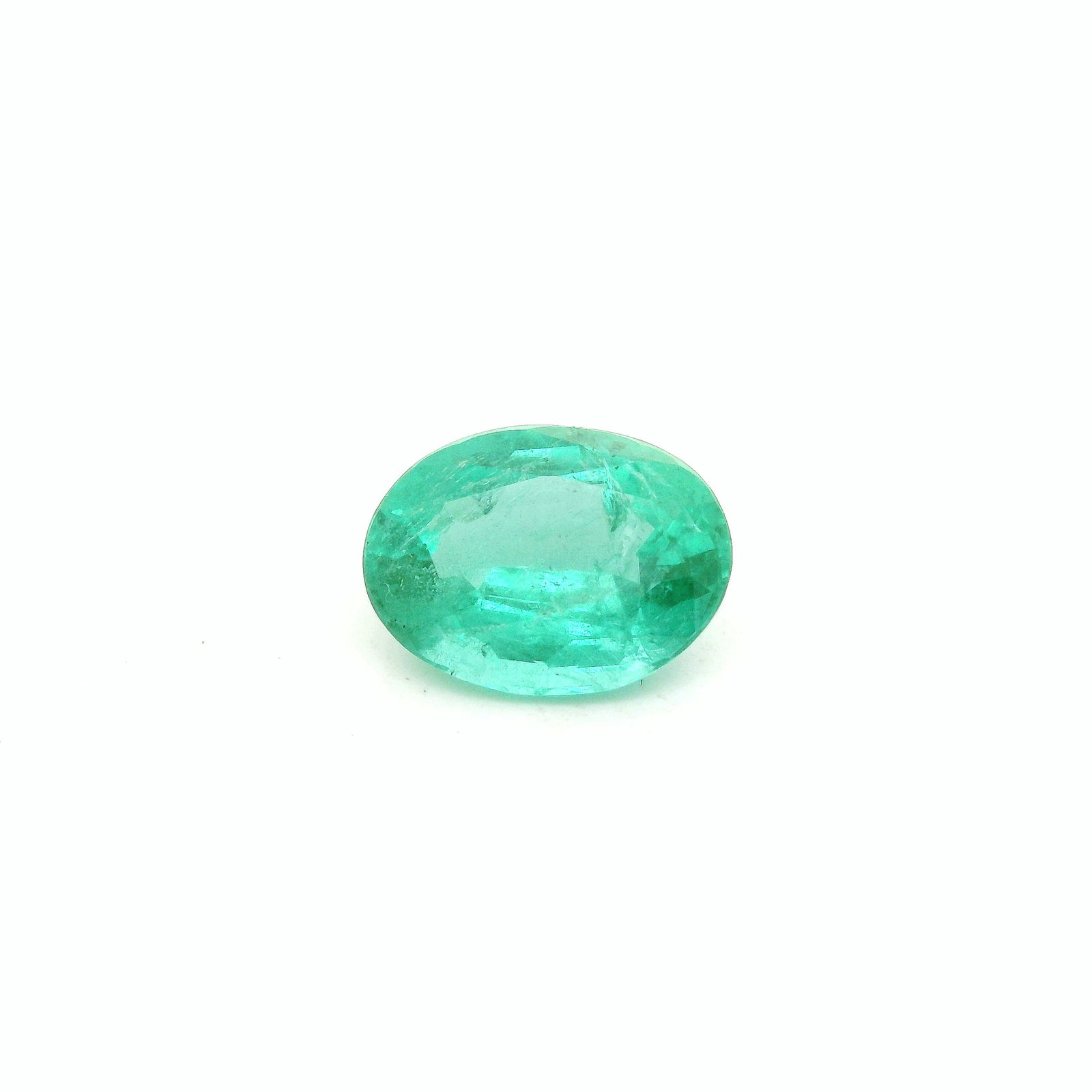 1.58 Carat Oval Emerald
