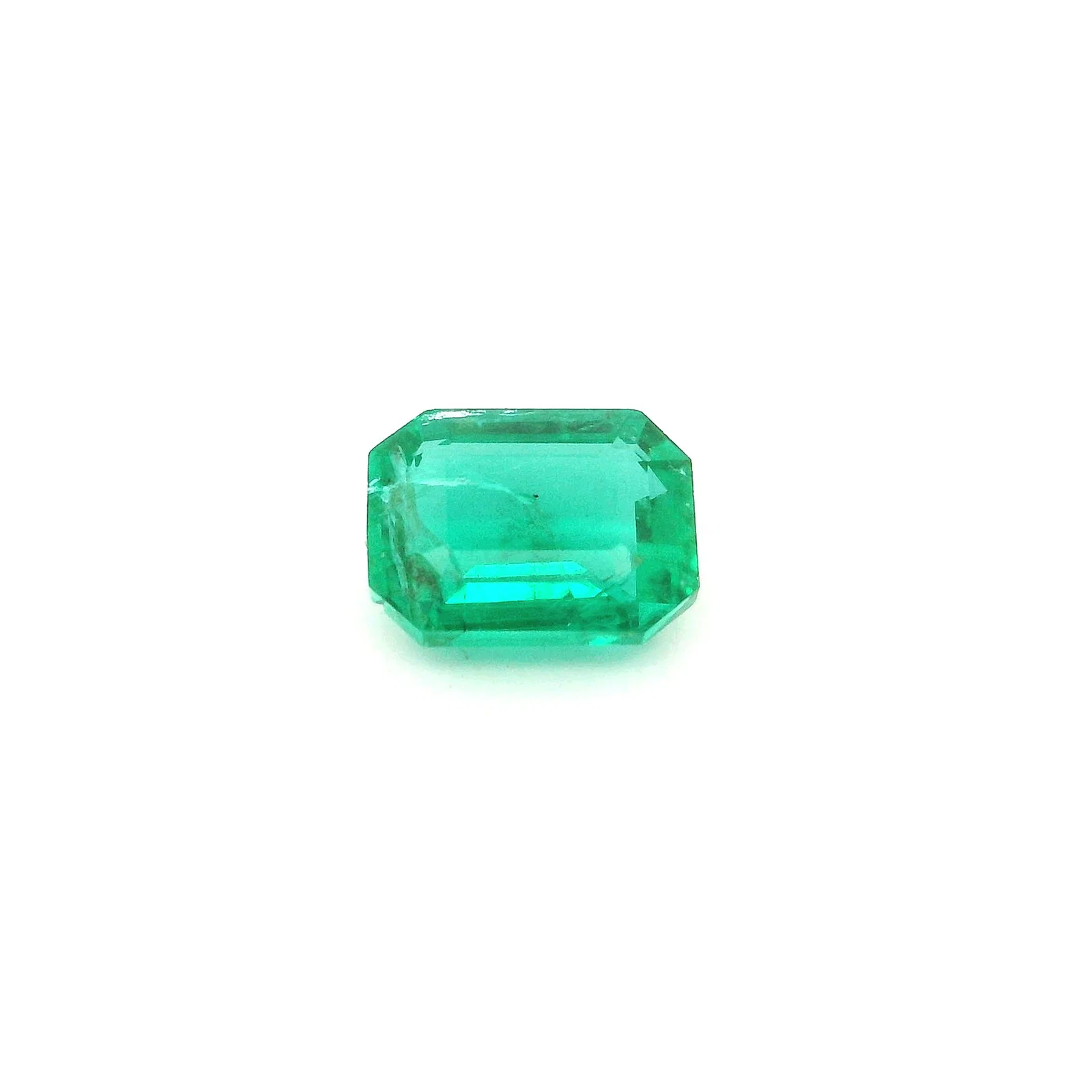 0.80 Carat Octagon Emerald