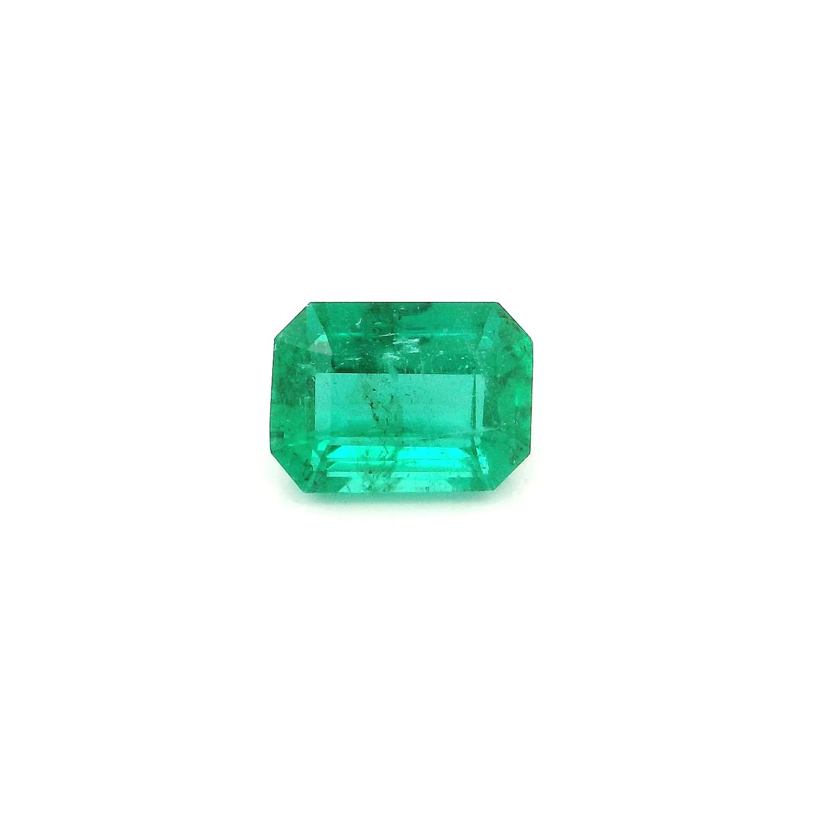 0.86 Carat Octagon Emerald