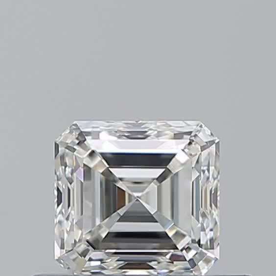 0.50 Karat Asscher Diamant