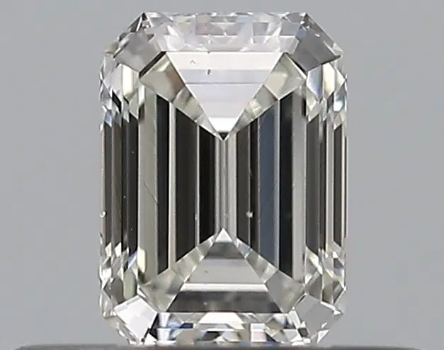 0.35 Karat Smaragd Diamant