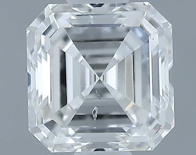 0.61 Karat Asscher Diamant