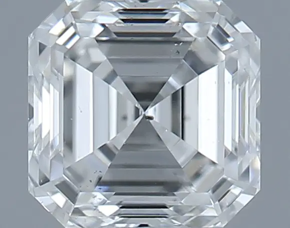 0.50 Carat Asscher Diamant