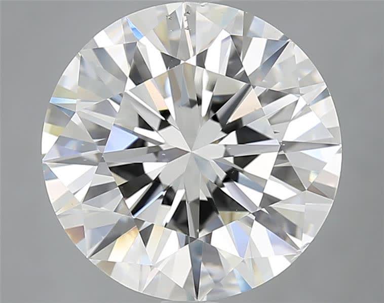 5.00 Carats Rond Diamant
