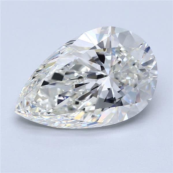 5.43 Carat Pear Diamond