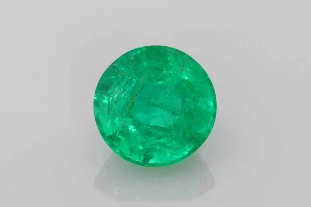 0.52 Karát Round Emerald