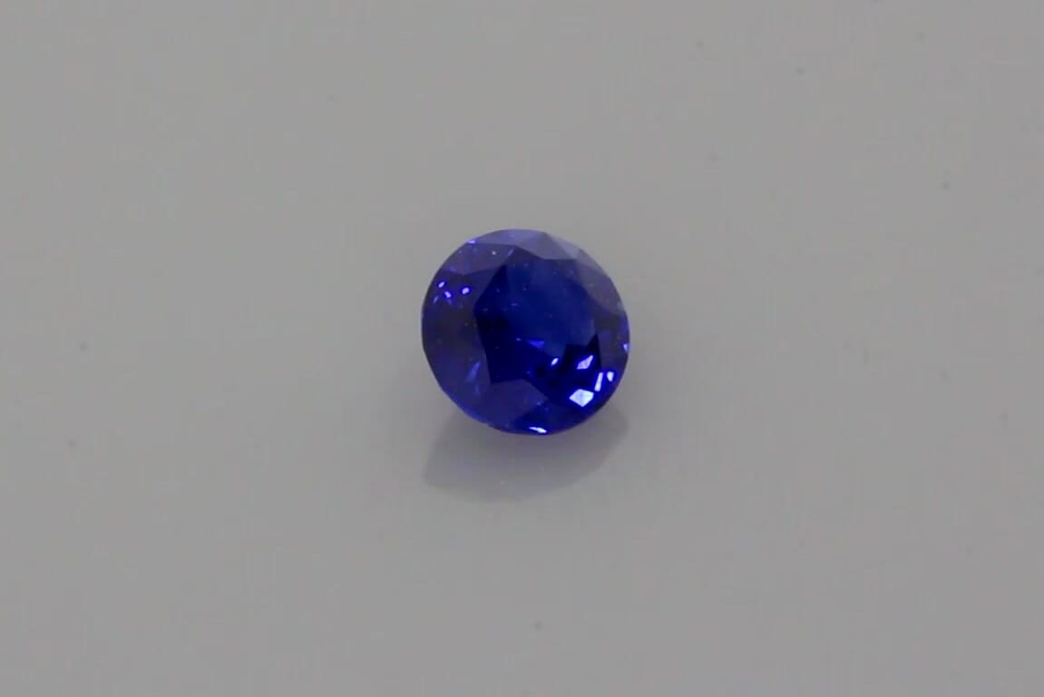 0.35 Carat Round Sapphire