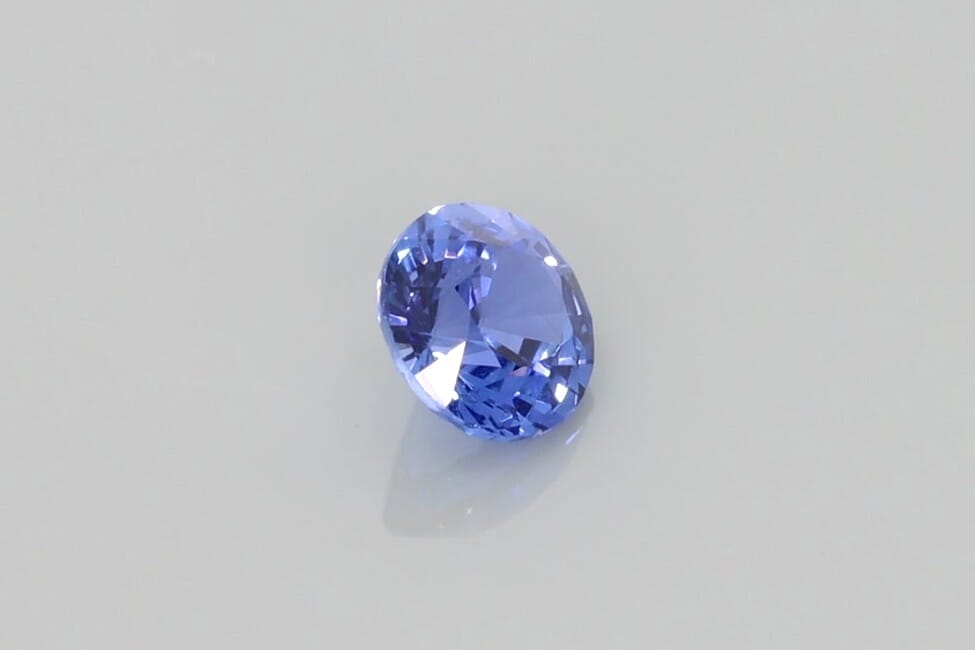 0.84 Carat Round Sapphire