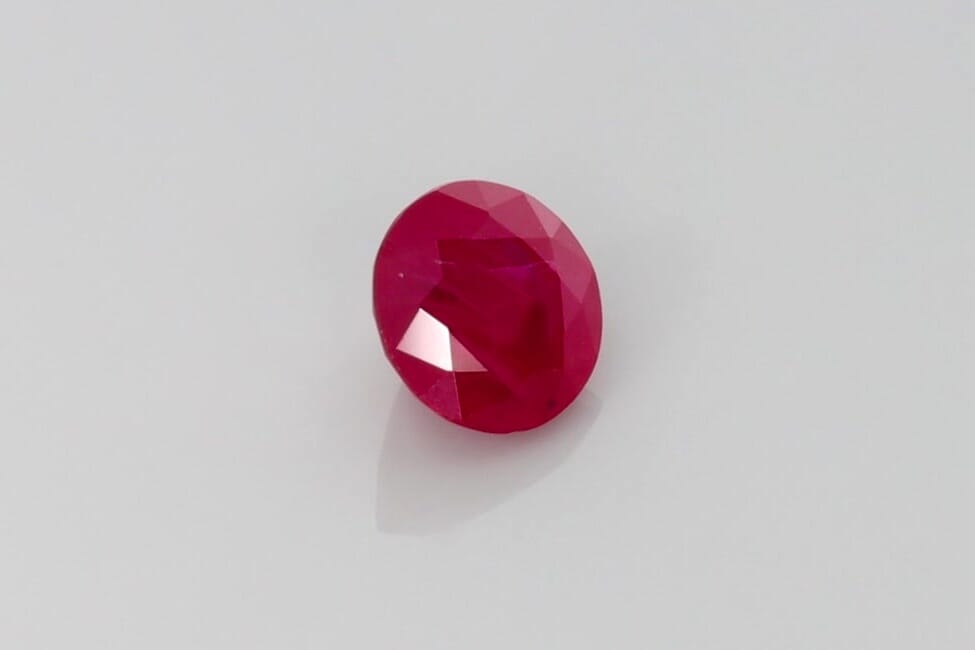 0.98 Karat Szlif okrągły Ruby