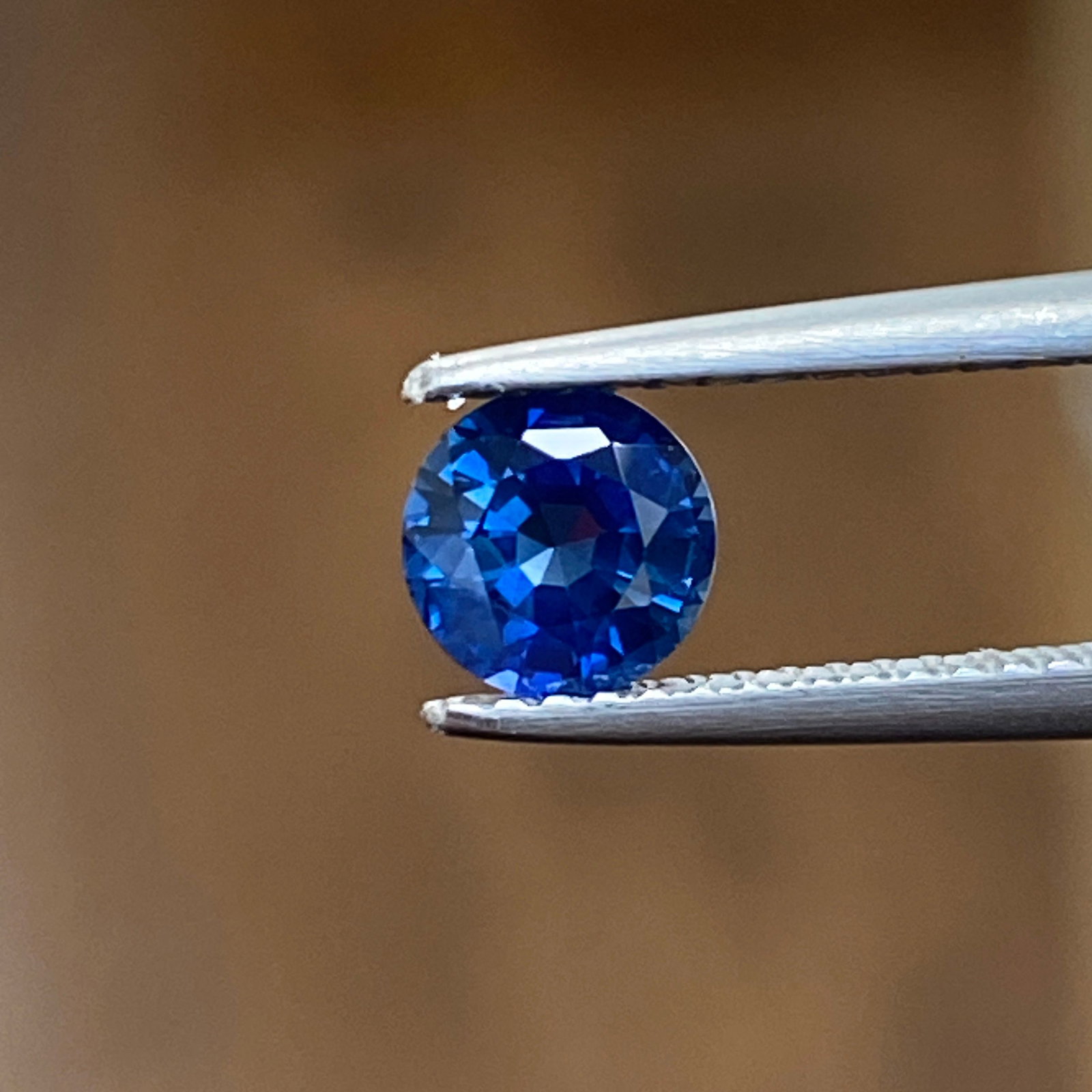 0.88 Carat Round Sapphire