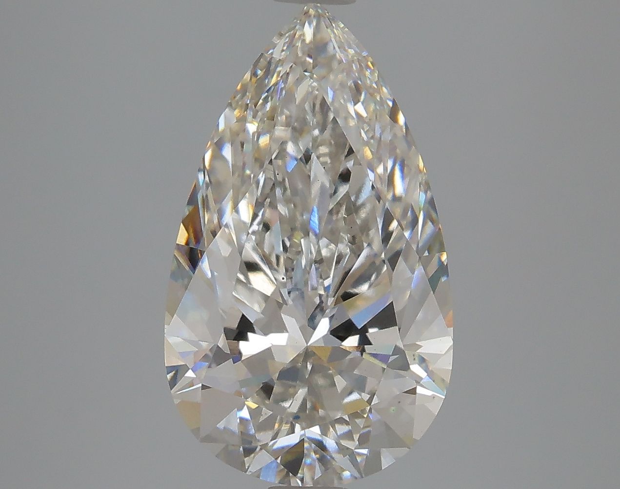 4.38 Carat Pear Diamond