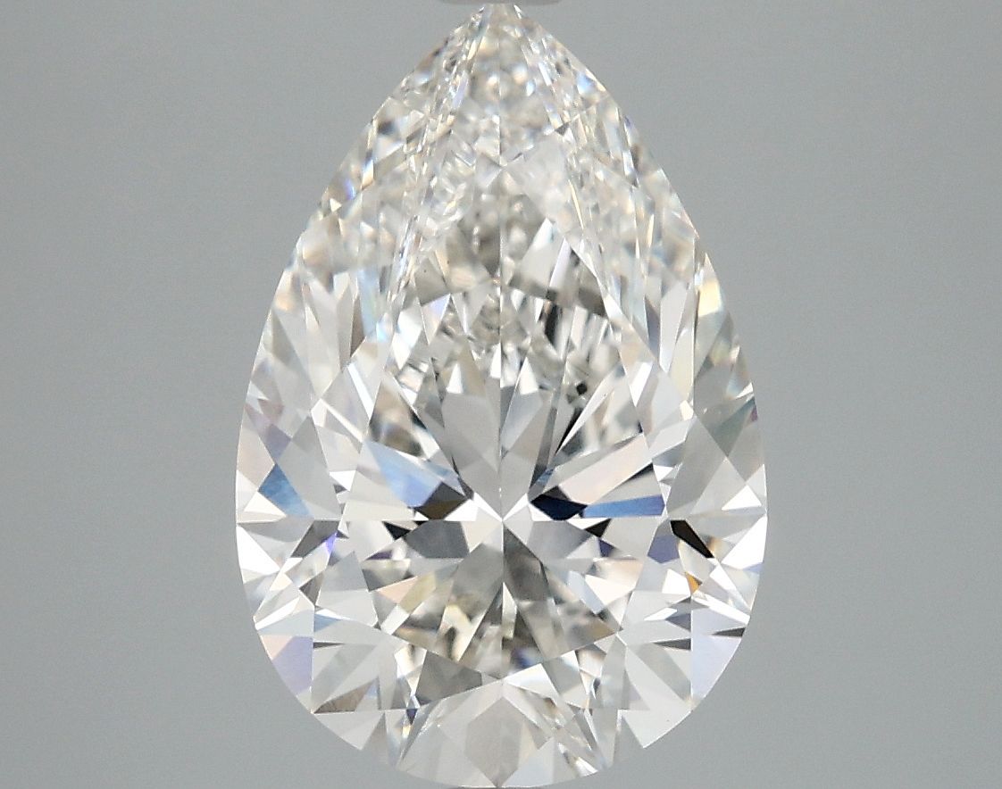 3.89 Carat Pear Diamond